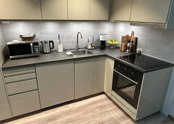 Tasteful In With Parking Apartment *